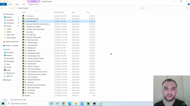 Python for Beginners, Learn Python by Doing Real Projects – Screenshot 1
