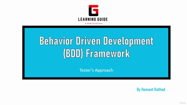 Learn to Create BDD Framework using Cucumber and Java - Screenshot_01