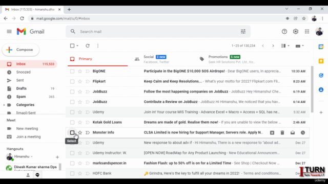 Master Gmail Productivity Course – Screenshot 4