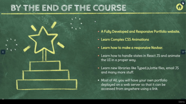 The Ultimate React JS responsive portfolio course – Screenshot 4
