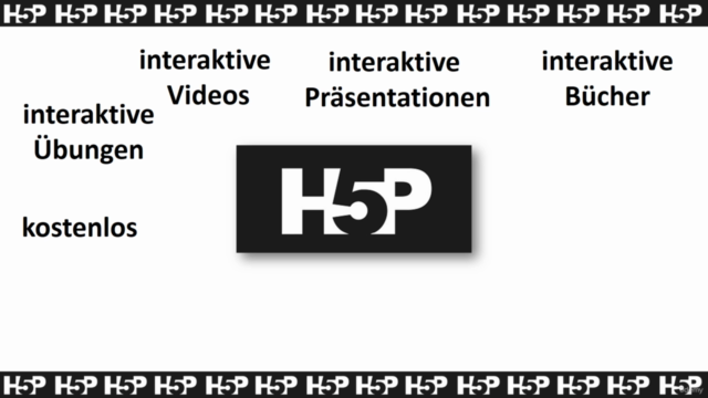 Interaktive Inhalte mit H5P erstellen – Screenshot 1