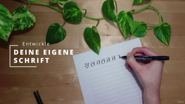 Handlettering für Anfänger:innen - Kalligraphie mit Brushpen – Screenshot 2
