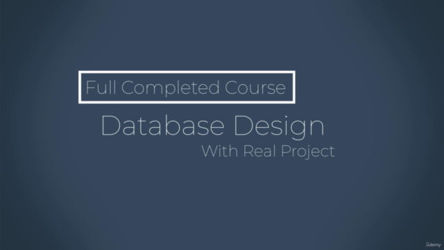 Database Design From A-Z (With Real Project) - Arabic Course - Screenshot_01