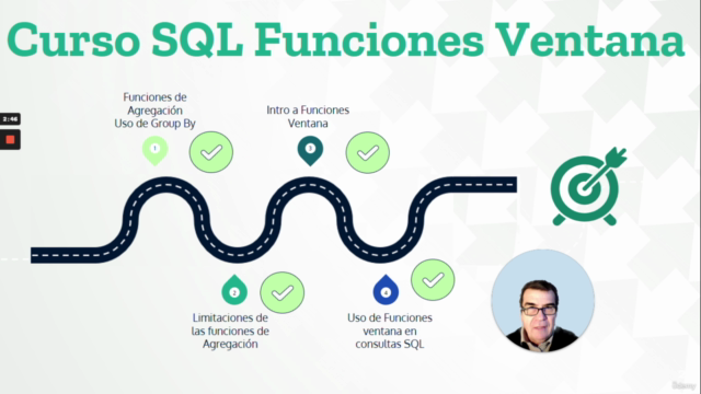 SQL Funciones Ventana en Español – Screenshot 4