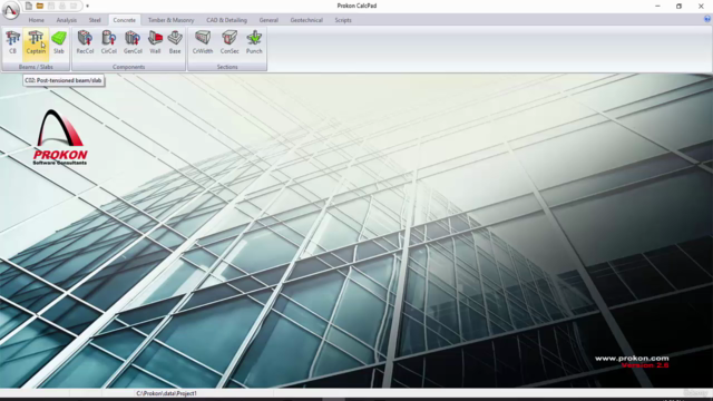 Prokon Civil Engineering Structural Design R.C.C Element – Screenshot 4