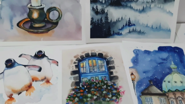 Watercolor Paintings In Loose Free Flow Style - 10 Projects – Screenshot 2
