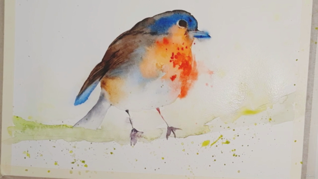 Watercolor Paintings In Loose Free Flow Style - 10 Projects – Screenshot 4