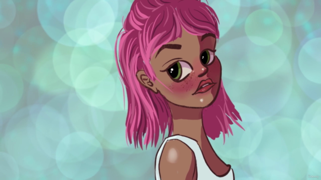 Draw Cartoony Girls Procreate for Digital Illustration – Screenshot 2