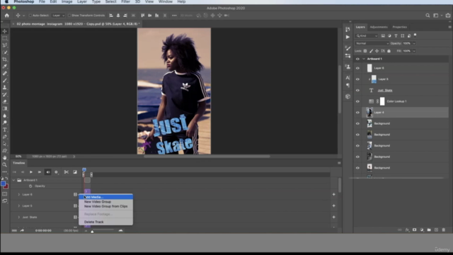 Adobe Photoshop Masterclass Animation Product Mock Ups – Screenshot 4