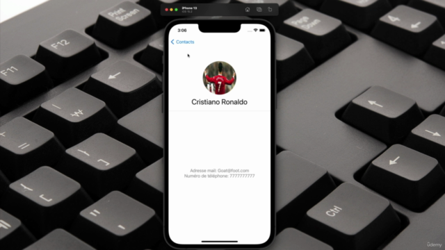SwiftUI et CoreData – Screenshot 2