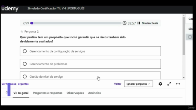 Simulados Certificação ITIL V.4 foundation em PORTUGUÊS - Screenshot_02