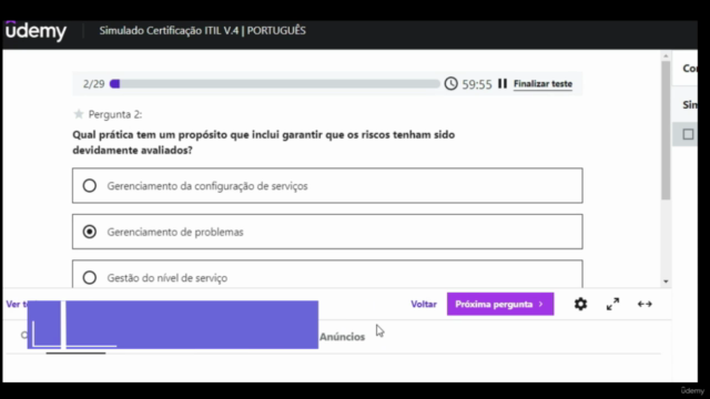 Simulados Certificação ITIL V.4 foundation em PORTUGUÊS - Screenshot_03