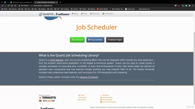 Spring Boot Quartz Scheduler Tutorial – Screenshot 1