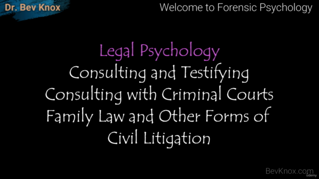 Intro to Forensic Psychology (Certificate of Completion) - Screenshot_02