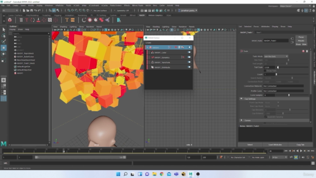 Introduction to MASH for Maya – Screenshot 3