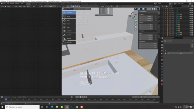 The Ultimate Blender 3D Architecture Course – Screenshot 3