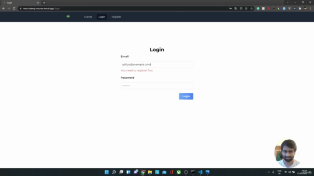 Learning Next.js and creating a web app – Screenshot 2
