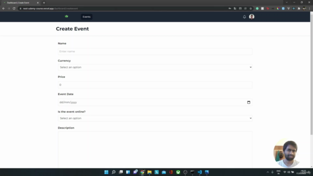 Learning Next.js and creating a web app – Screenshot 3
