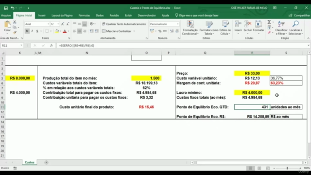 Custos para Pequenos Negócios – Screenshot 2