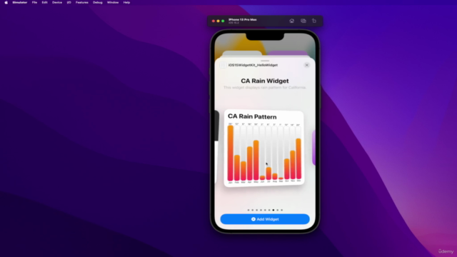 iOS 15 Widgets in SwiftUI 3 & WidgetKit – Screenshot 2