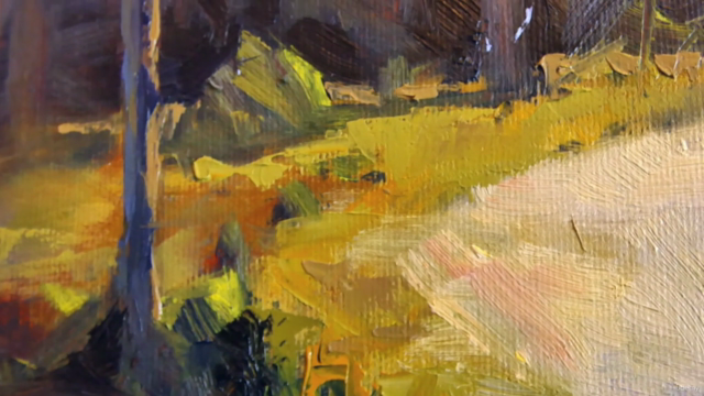 Loose Vibrant Painting - Forest Landscape - Oil or Acrylic – Screenshot 4