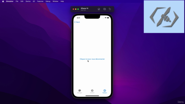 Créez une app de messagerie avec SwiftUI et CloudFirestore – Screenshot 3