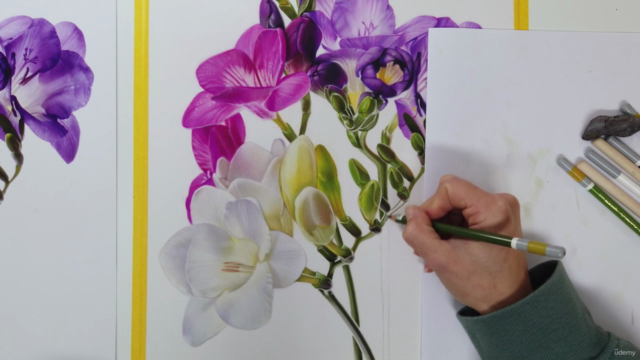 Corso di disegno iperrealistico a pastello – Screenshot 3