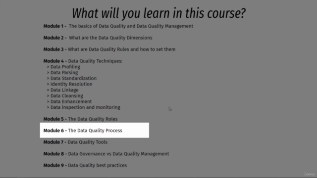 Data Quality Masterclass - The Complete Course – Screenshot 2