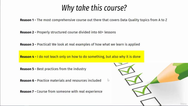 Data Quality Masterclass - The Complete Course – Screenshot 4