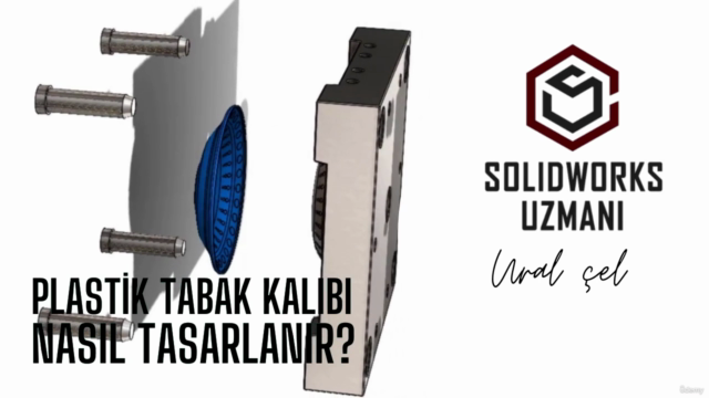SolidWorks ile Plastik Tabak Kalıbı Nasıl Tasarlanır – Screenshot 1