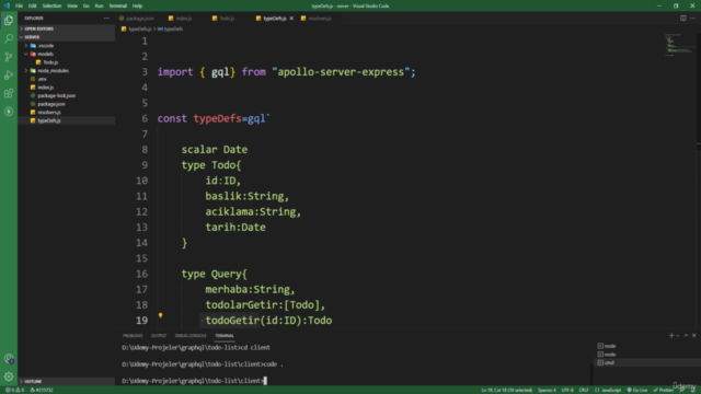 React - GraphQL ile Uygulama Geliştirme – Screenshot 2