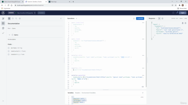 React - GraphQL ile Uygulama Geliştirme – Screenshot 4