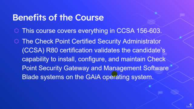 Check Point Firewall CCSA R80.40 Training Part1/2 - Screenshot_04