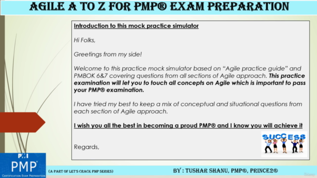 Agile A to Z-PMP Practice Exam Mock Simulator 2022-PMBOK 6&7 – Screenshot 2