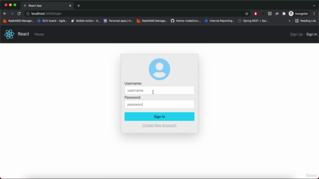Java Full stack Spring Boot and React (Inc JWT,Router,Redux) – Screenshot 2