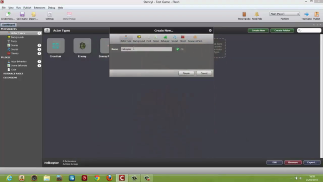 Create your First Computer Game with Stencyl – Screenshot 1