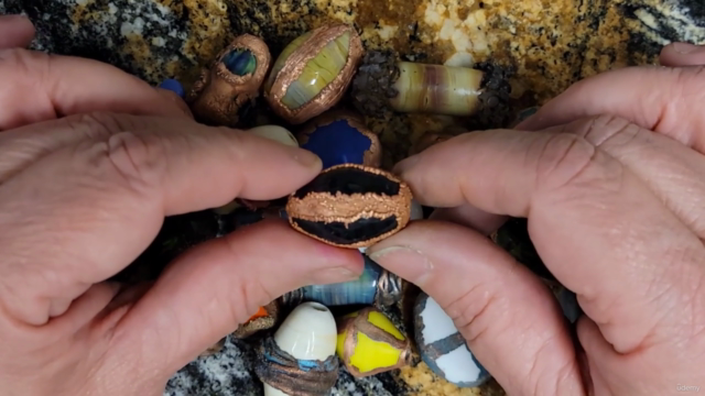 Glass Beads 107.1- Copper Electroforming – Screenshot 2