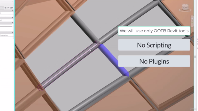 Revit Panelling 2: Organic Curved Adaptive Components – Screenshot 1
