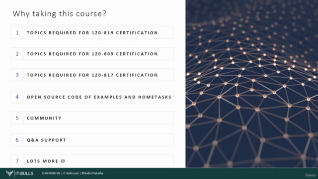 Preparation to Java SE 11 Developer Exam: 1Z0-819 & 1Z0-817 – Screenshot 1