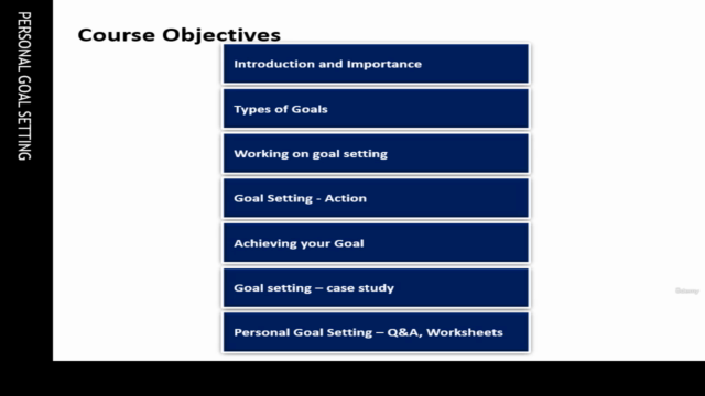Personal Goal Setting – Screenshot 1