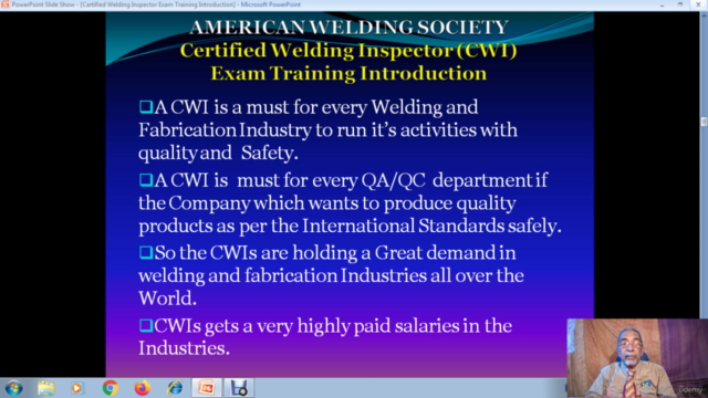 Welding Metallurgy-1, for Certified Welding Inspector – Screenshot 1