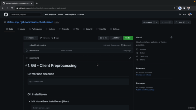 Der GIT Befehle Komplettkurs - 2024 – Screenshot 4