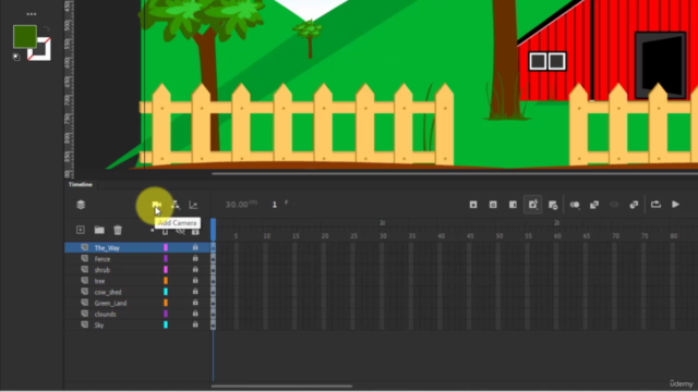 Introduction to Cartoon Background Creation: Adobe Animate – Screenshot 4
