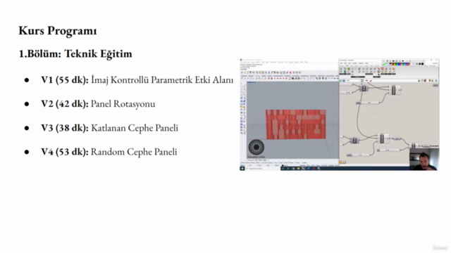 Parametrik Modelleme ve Cephe Sistemleri Eğitim Seti – Screenshot 3