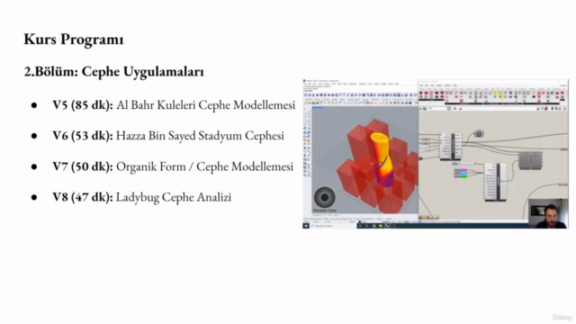 Parametrik Modelleme ve Cephe Sistemleri Eğitim Seti – Screenshot 4