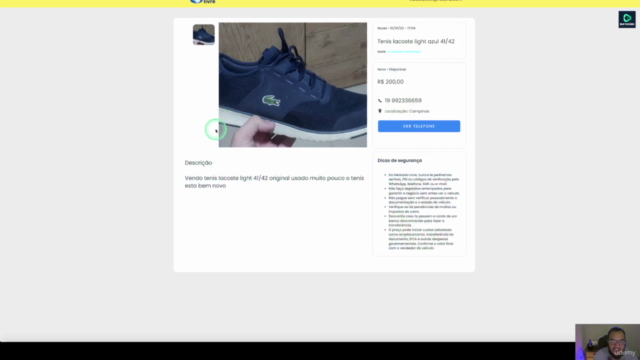 Clonando o Mercado Livre no Bubble – Screenshot 2