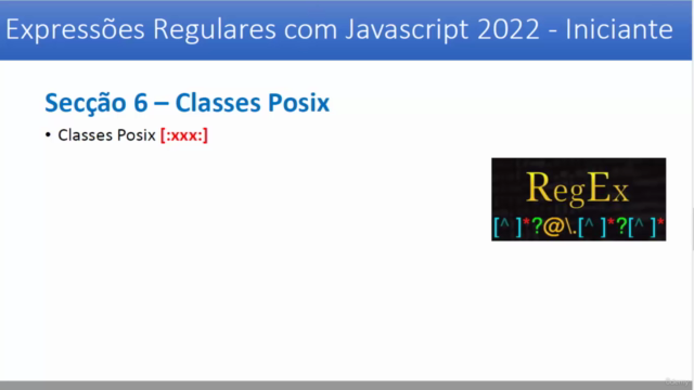 Expressões Regulares com Javascript 2022-Iniciante – Screenshot 4