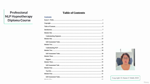 Professional NLP Hypnotherapy Diploma Course – Screenshot 2