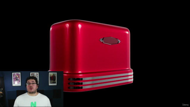 Hard Surface Modelling in Maya – Screenshot 2
