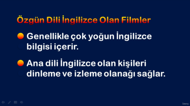 ENGLISH with FILMS - Filmlerle İngilizce Geliştirme Kursu – Screenshot 2